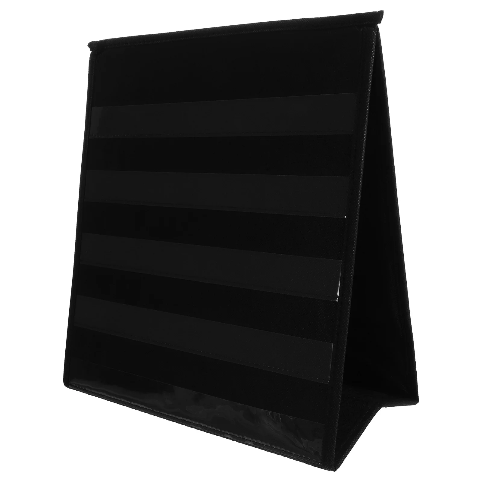 

Double-Sided Folding Display Chart Desktop Pocket Organizer Teaching Aid Storage Bag Classroom Educational Portable Pocket Chart