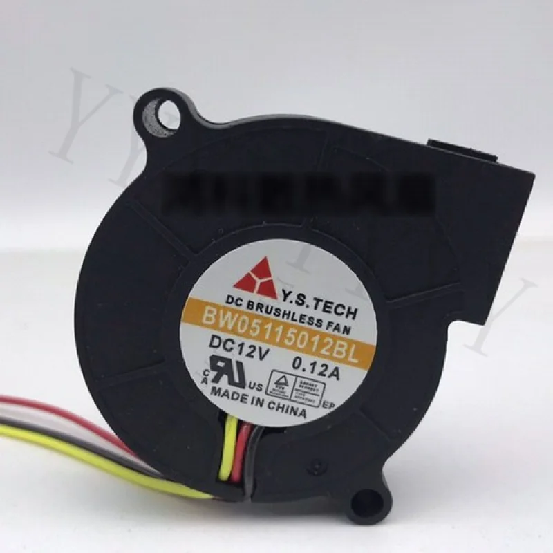 

1PCS New for Y.S.TECH BW05115012BL DC12V 0.12A 3Pin Cooling Fan # QW.