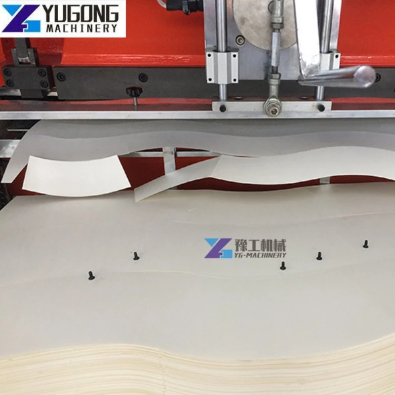 YUGONG Die Cutting Machine Cutting and Creasing Machine Boxes for Paper Cup Fan Corrugated Carton Box Maker Die Cutting Machine