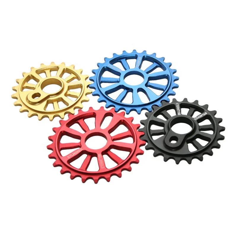 Bicycle modification parts BMX bicycle bicycle numerical control machining aluminum sprocket 25t sprocket