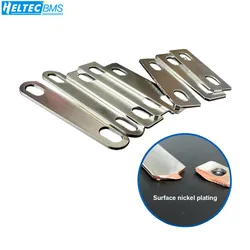 Pure Copper Nickel Plate Busbar For Lithium 3.2V 50Ah 60ah 100ah 120ah 200ah 280ah 300ah Lifepo4 Battery Cell Connector