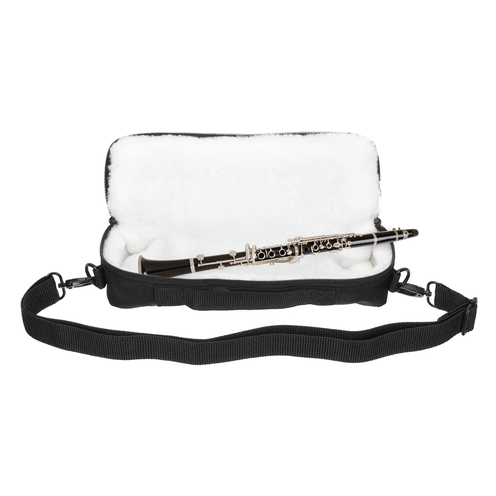 Lightweight Piccolo Storage Bag Canvas Material Strong Stitching Portable Handheld Design for Flute Musicians Wind Instrument