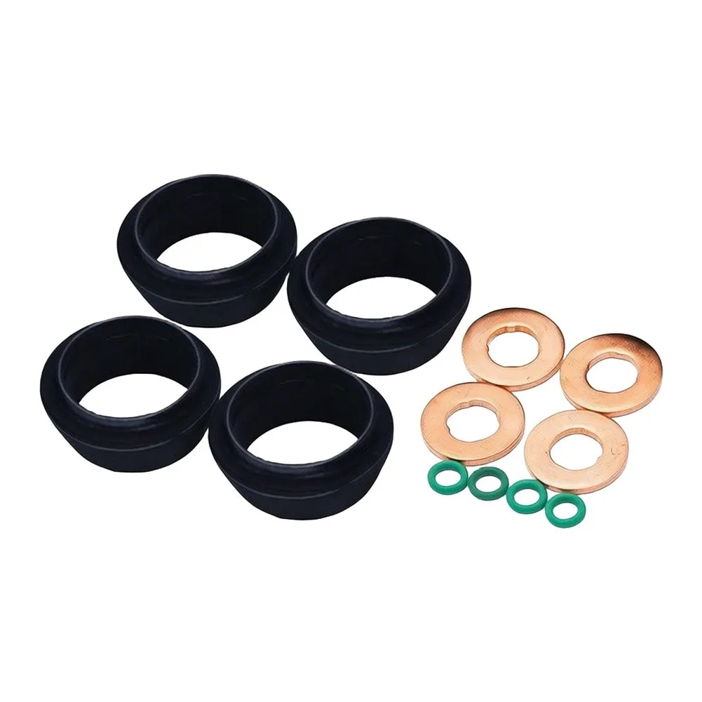 12pc Diesel Injector Gasket Set Designed for Fiat and For Iveco 2.3D Engine Families Including Compatibility with 504032163