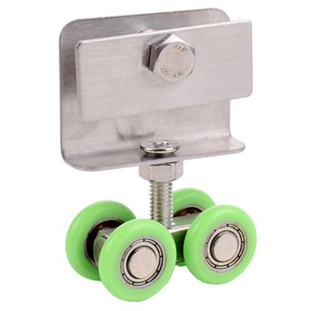 

Нейлоновые колесные ролики Ролик для душевой двери Зеленый Простая установка Раздвижная дверь На заказ Подходит для дверей Тяжелая грузоподъемность