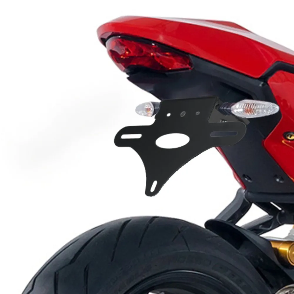 For DUCATI Super Sport 939 950 License Plate Holder Bracket Rear Tail Tidy Fender Eliminator Kit Monster 659 797 821 2017-2025