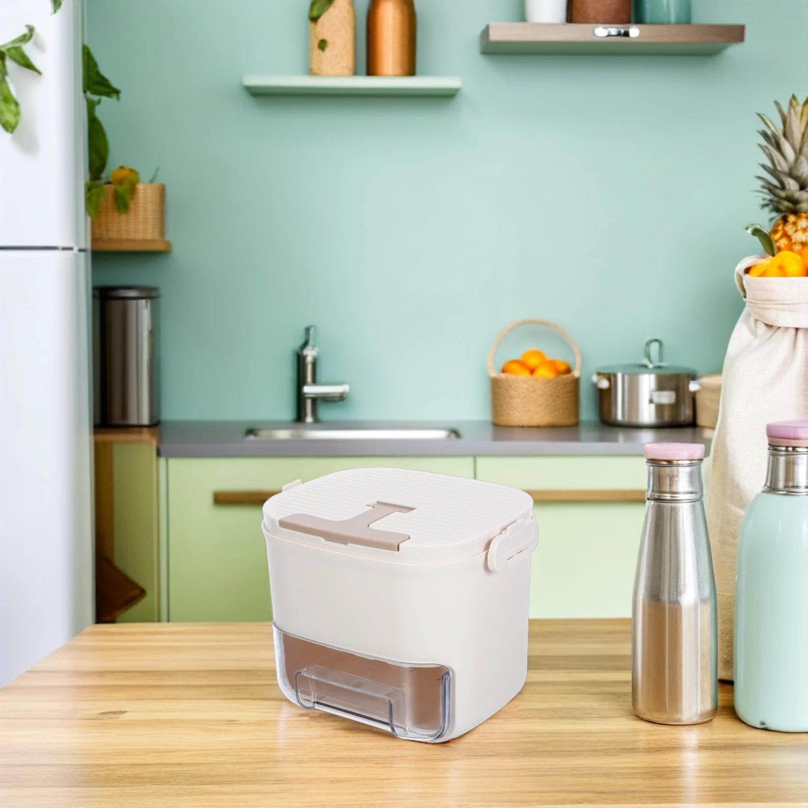 Bandeja de molde para congelador, prensa apilable de gran capacidad, molde para cubitos de máquina de hielo, bandejas de hielo de plástico para cóctel, fiesta de café