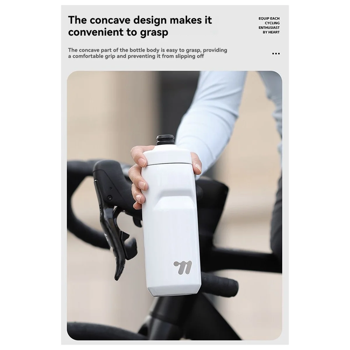 

AA85 Vacuum Insulated Fitness Sports Bottle 550ml Stainless Steel Water Bottle Keeps Drinks Hot or Cold for Cycling Gym