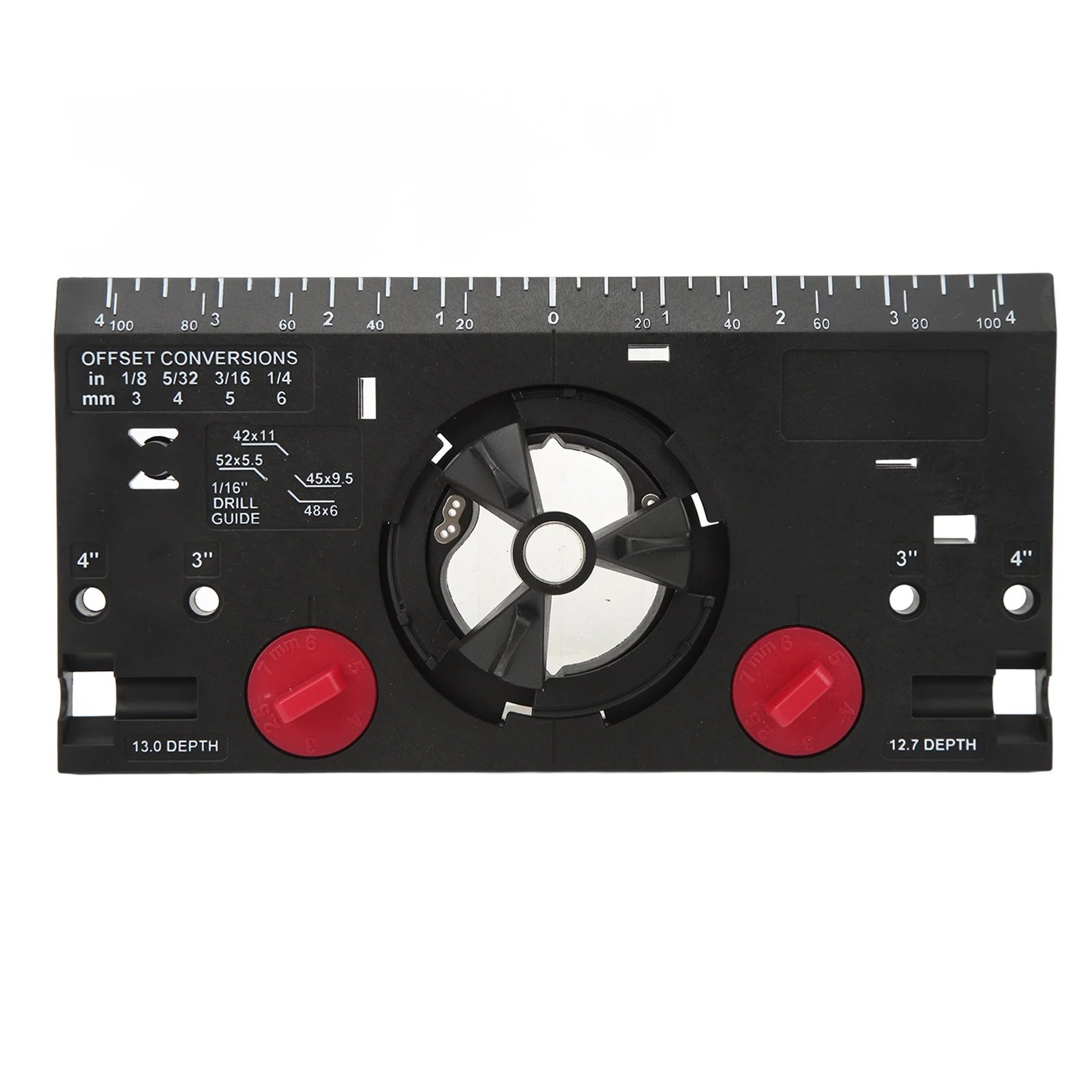 35 مللي متر النجارة المفصلي مملة تهزهز ثقب الحفر دليل محدد مع القاطع و 1/16in بت الأسود-أداة نجارة ل دقيقة مرحبا #1