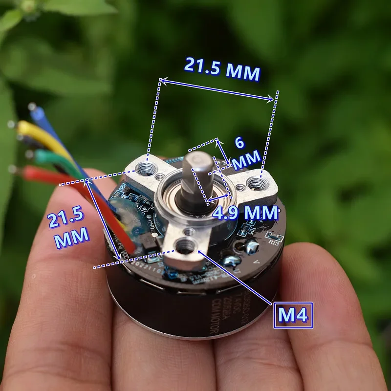 

BL3525O 35mm BLDC Brushless Motor Mini Fascial gun Electric Motor with driver DC 5V 6V 7.4V Large Torque Strong Engine PWM Speed