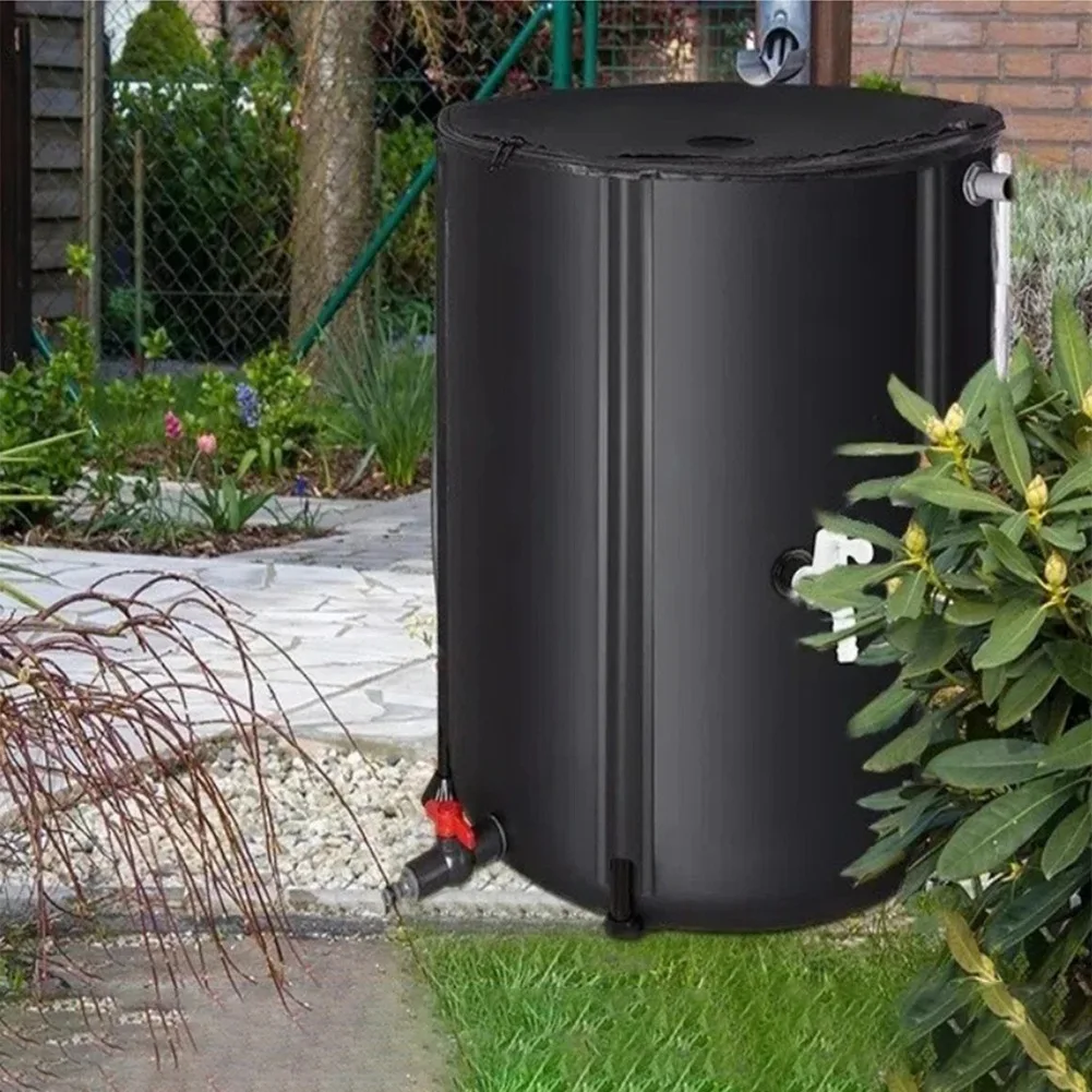 

200L Rain Water Recovery Storage Tank Garden Irrigation Water Bucket Collapsible,Rainbarrel Rainwater Collection