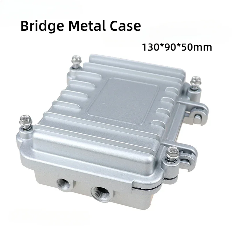 130*90*50mm AP Wireless Bridge CATV Amplifier Metal Case Housing Outdoor Waterproof Box