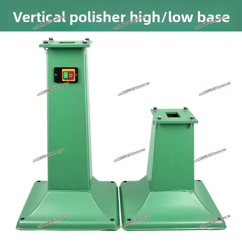 Vertical desktop polishing machine fixed bracket base high foot short foot heavy duty workbench