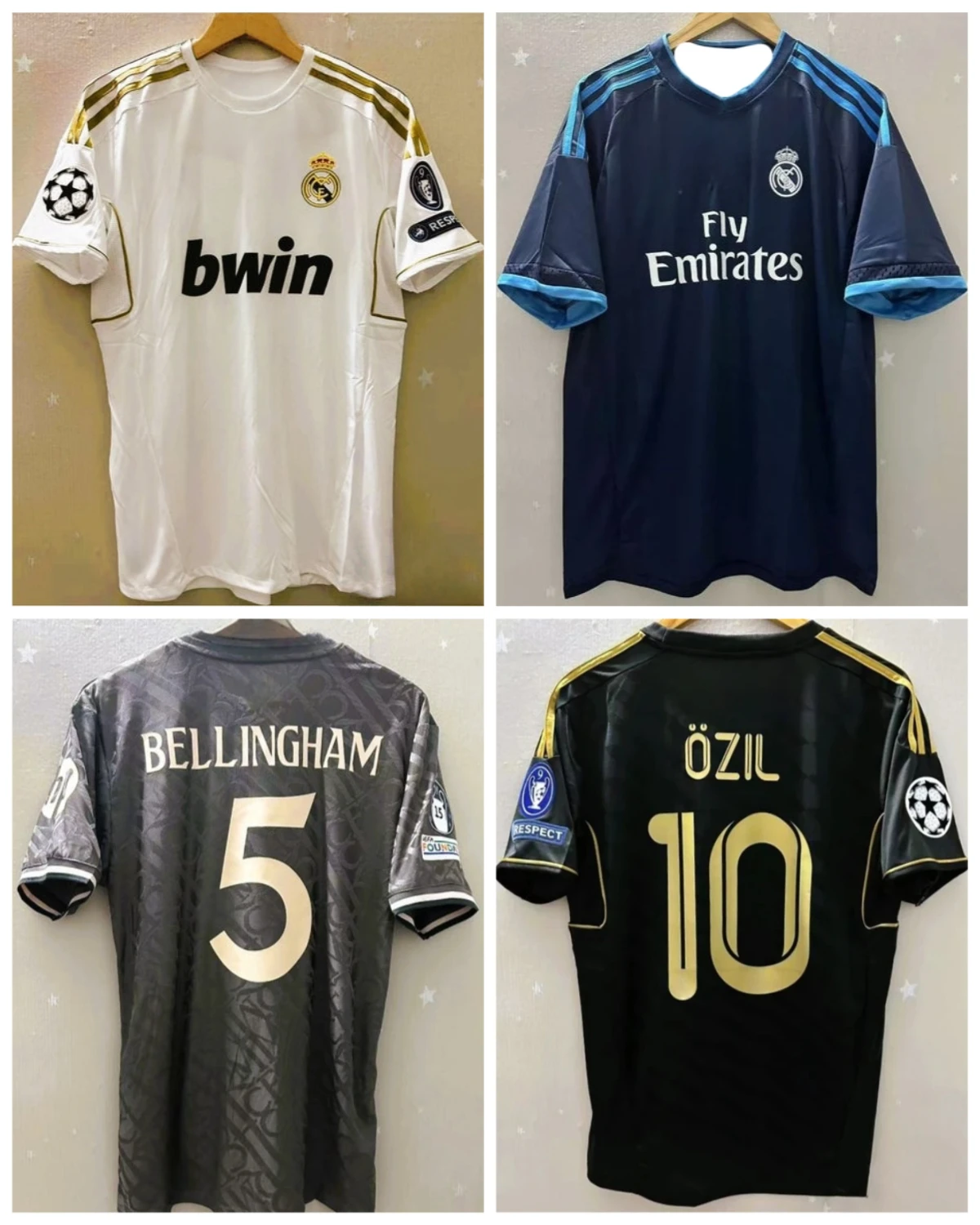 

Four of The Coolest 3D-printed Men's T-shirts, World-class Sports Football Jerseys, Very Breathable and Cool Tops Hat-trick A24