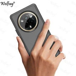 Anti-Drop Candy Color Case For Realme 14 Pro Matte Transparent Back Case Realme 14 Pro Plus 14 Pro+ Cover For Realme 14 Pro Case