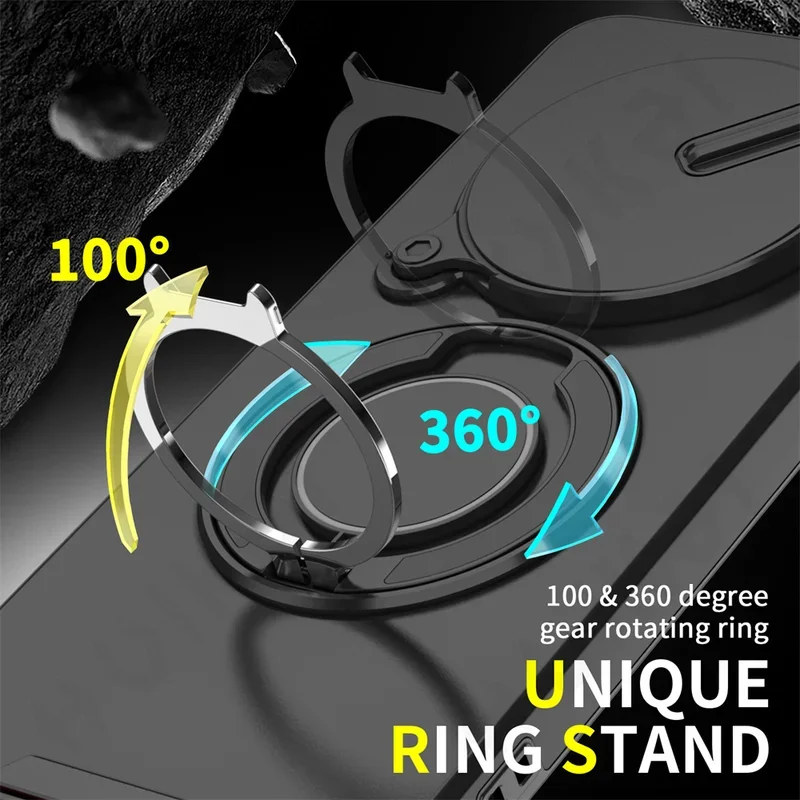 Funda For Redmi Note 14 Pro 5G Case Armor Slide Camera Lens Protection Phone Case For Redmy Note14 Note14pro Plus 5G Back Cover