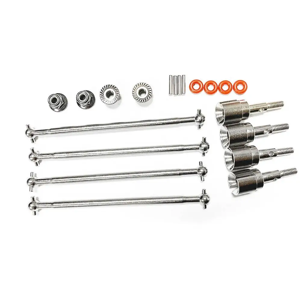 RCGOFOLLOW Steel Reinforced Wheel Axle RC Upgrade Part Rc Wheel Axle For 1/10 Rc Wheel Axle Volcano EPX RC Car Part