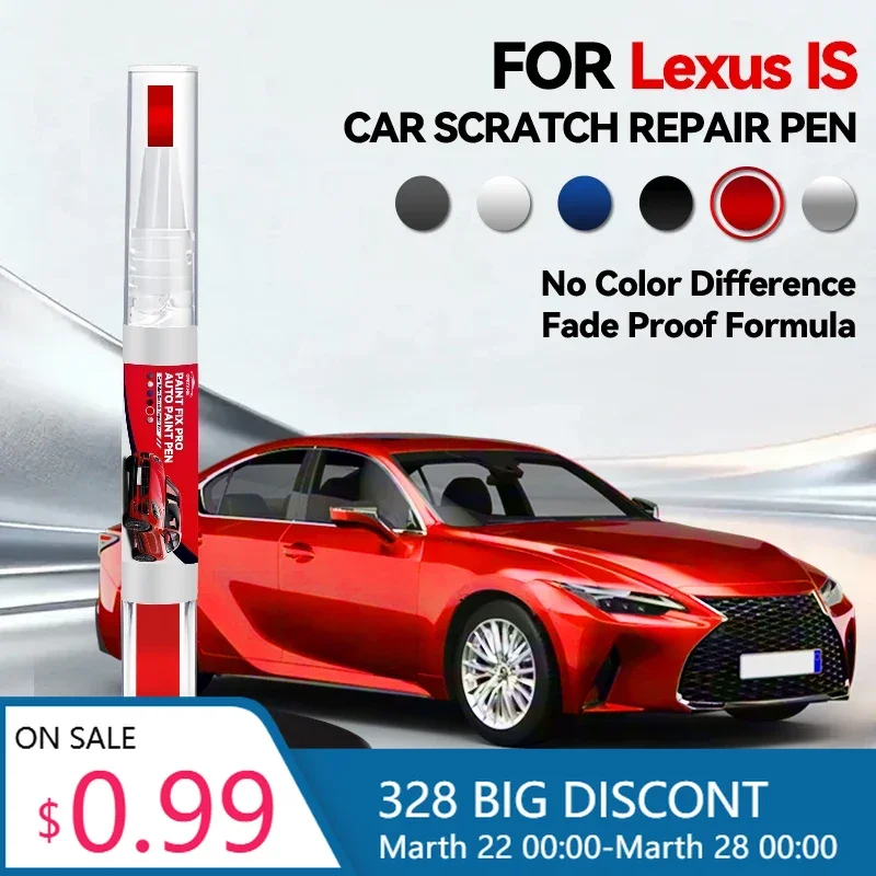 

Горячая новинка: Ручка для ремонта автомобильной краски для Lexus IS 1998-2025 – аксессуары для устранения царапин, цвета: синий 8U1, белый 085, ирисовый 223, серебристый.
