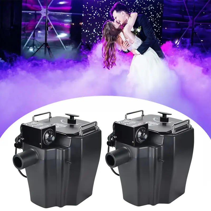 

3500W Dry Ice Fog Machine Wedding DJ Stage Effect Low Lying Smoke Machine Nimbus Disco Home Party Nightclub Smoke Generator