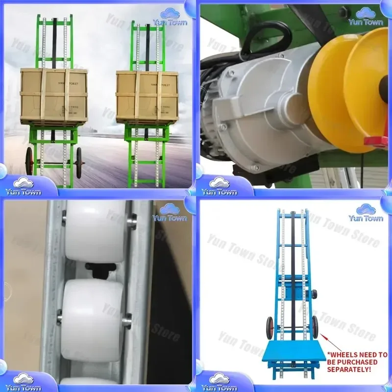 Foldable Loading Machine for Second Floor Elevator Glass Elevator Brick Elevator Construction Material Handling Equipment