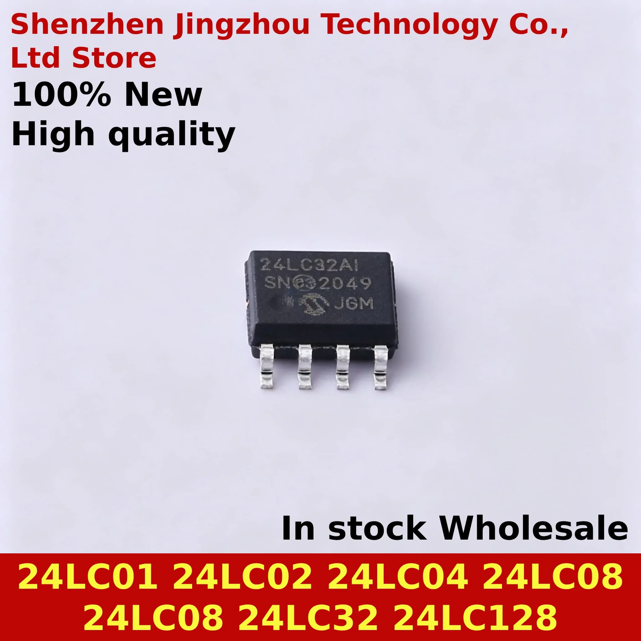 (10/150PCS) 100% New 24LC16 24LC16BT-I/SN 24LC01 24LC02 24LC04 24LC08 24LC16 24LC32 24LC64 SOP8