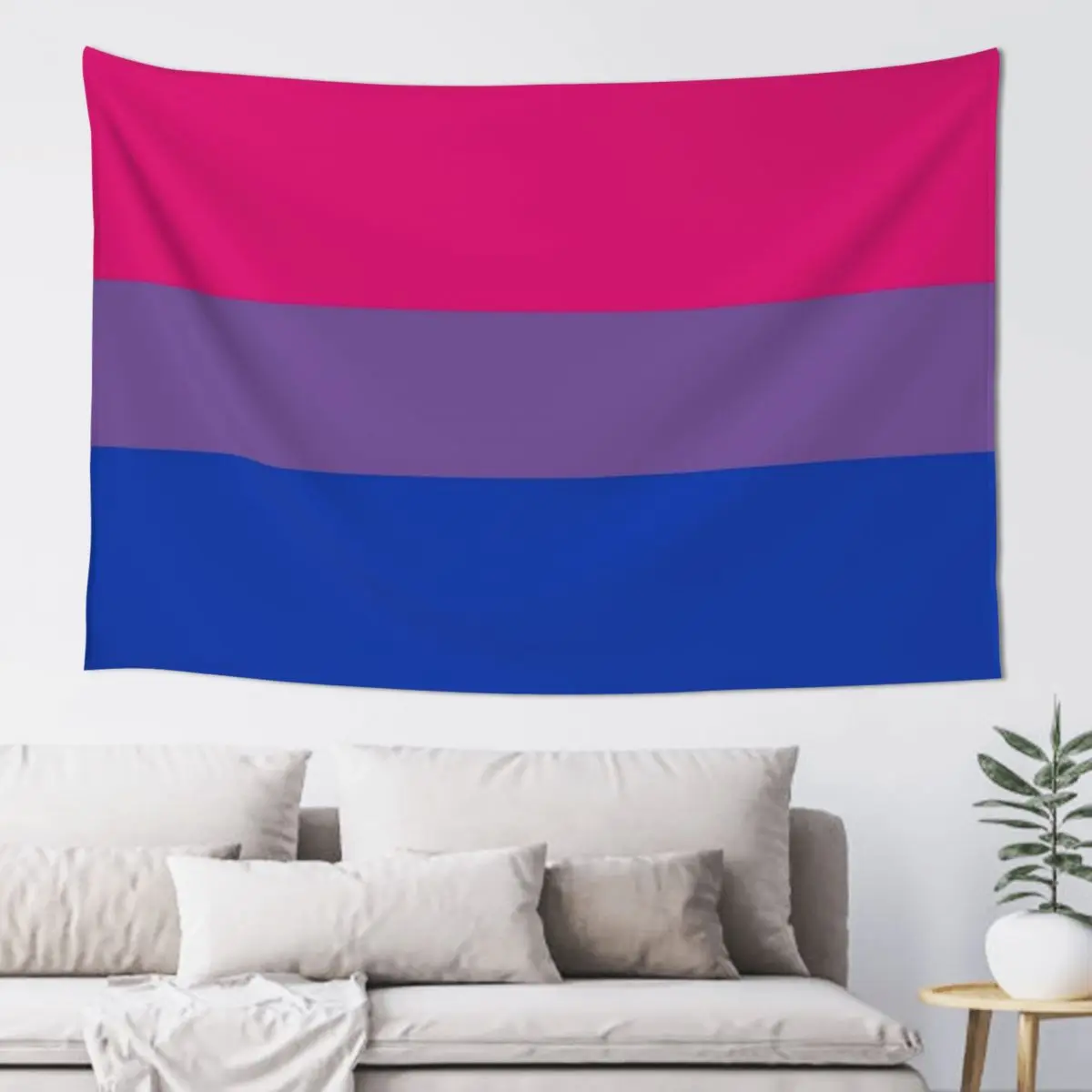 

Bisexual Pride Flag - Bi Pride Tapestry Decoration Aesthetic Aesthetic Room Decor Korean Tapestry