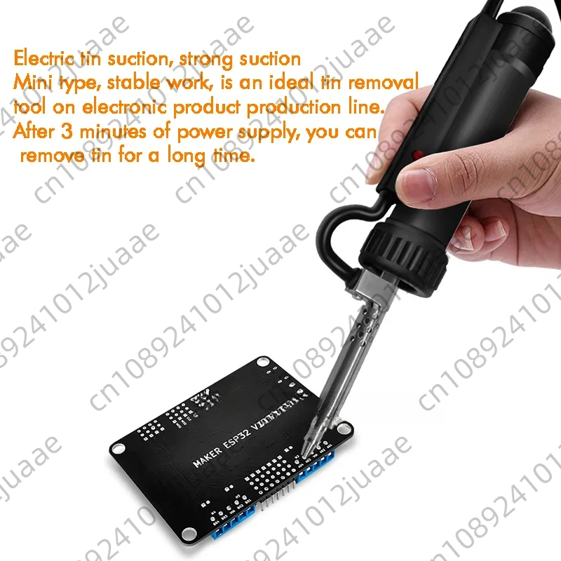 Automatic Electric Solder Tin Desoldering Suction Pump Soldering Remove Pump Electric Soldering Irons US/EU Plug AC220V 110V