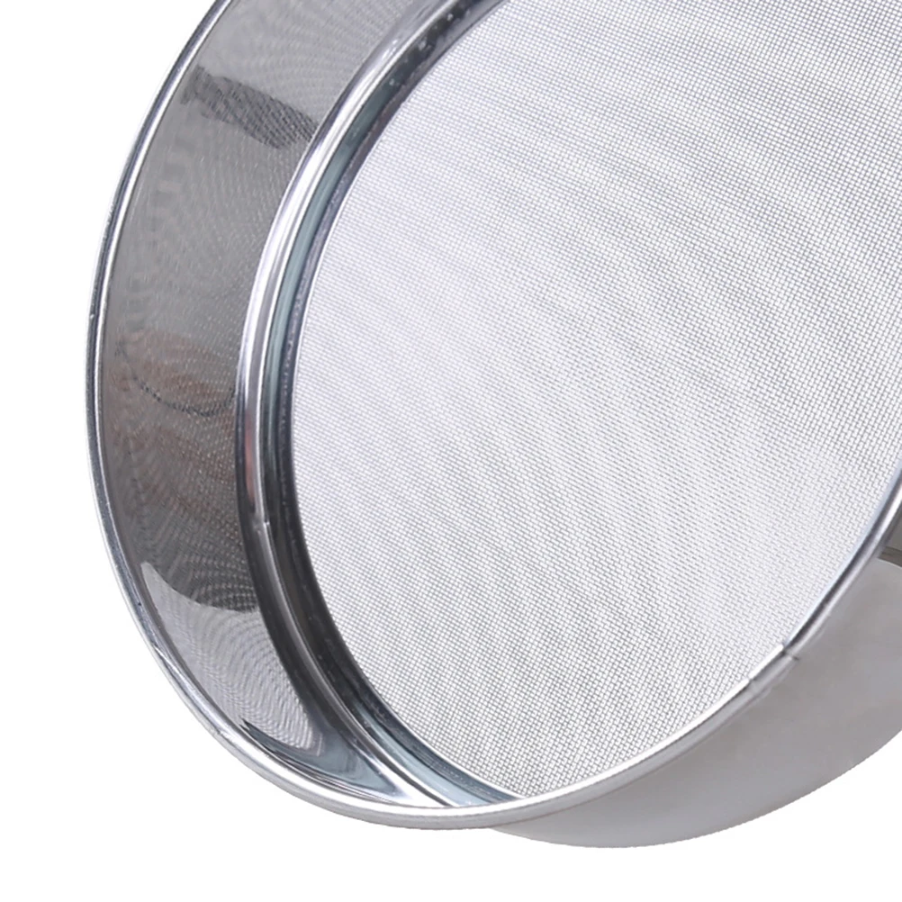 

2 Pcs Stainless Steel Flour Sifters Baking Powdered Sugar Duster Kitchen Sieve Set With Fine Mesh Strainer