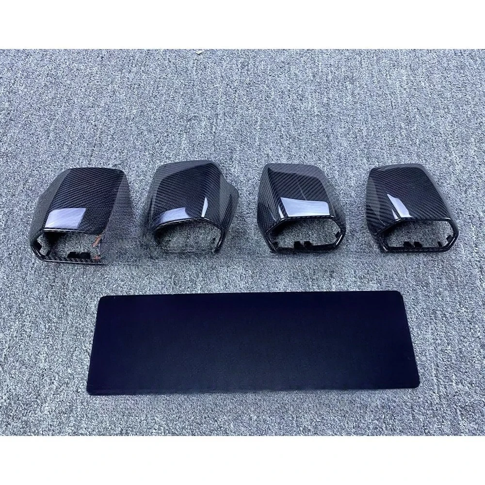 Replace Parts Carbon Fiber Interiors Kits AC Panels Trim for Huracan LP610 & LP580 & EVO & Tecnica LHD RHD