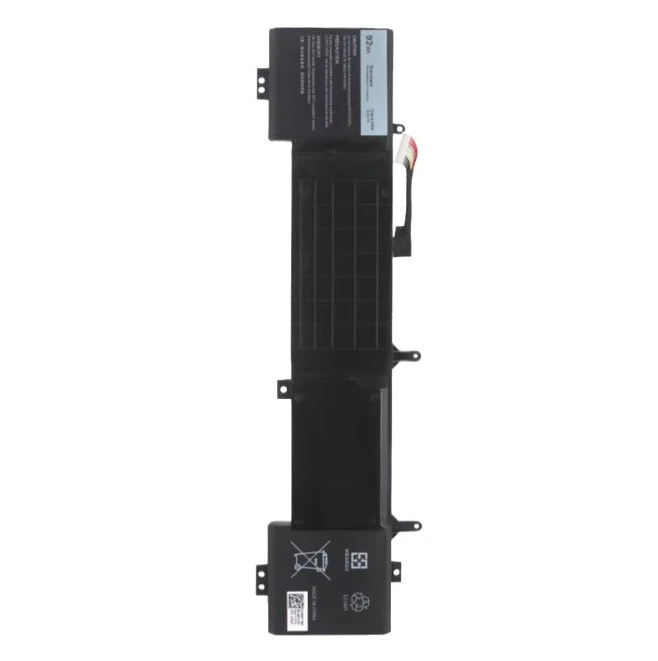 6jhdv for dell alienware 17 r2/r3 p43f laptop battery 4000mah