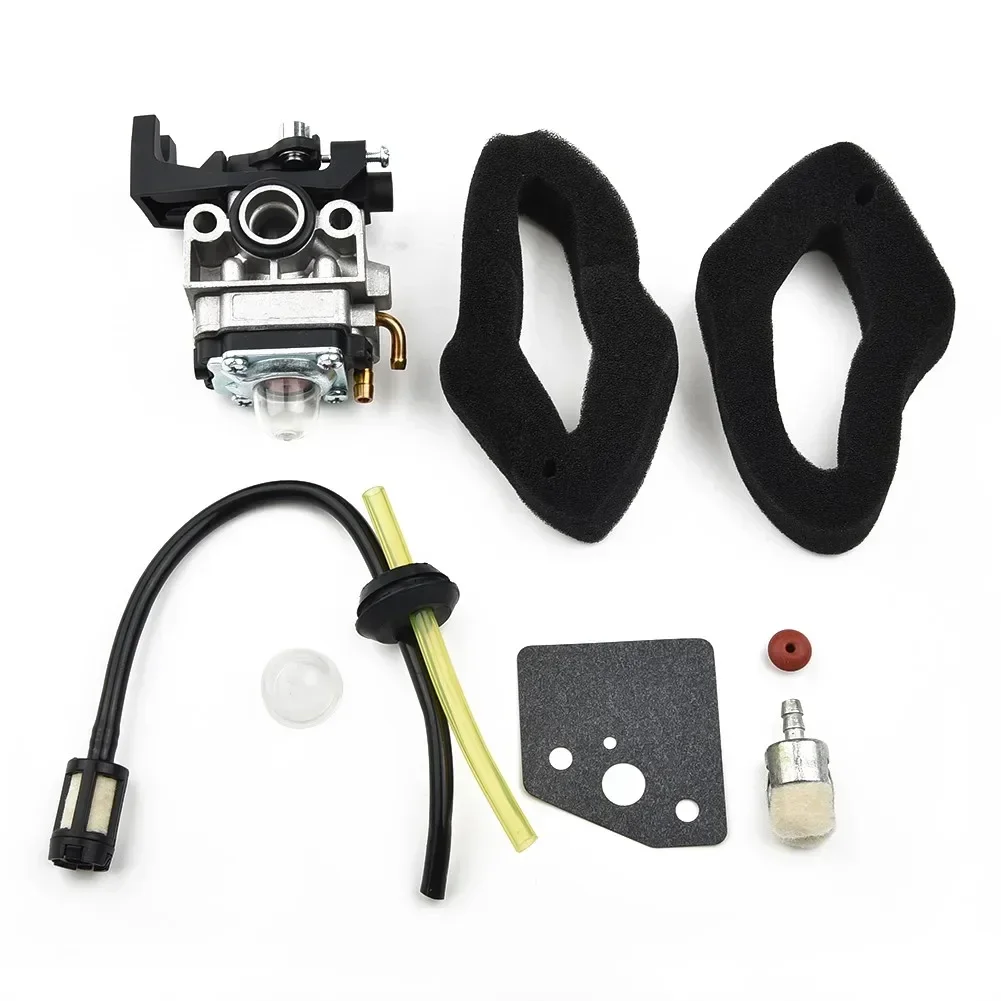 

Carburettor For Honda GX25 GX35 HHB25 ULT425 UMS425 UMK425 String Trimmer Carburetor Air Filter Fuel Line Fuel Tank Grommet Kit
