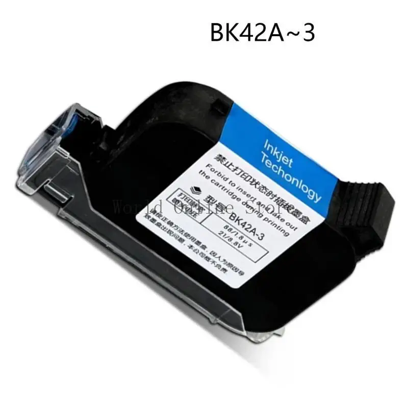 

12,7-миллиметровый струнный картридж BK42A-3 Черный чернильный картридж для ручным струйным принтером 87HC