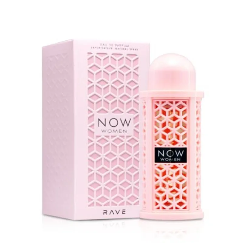 Lattafa Rave Now Eau de Parfum Spray for Women 3.4 Ounce
