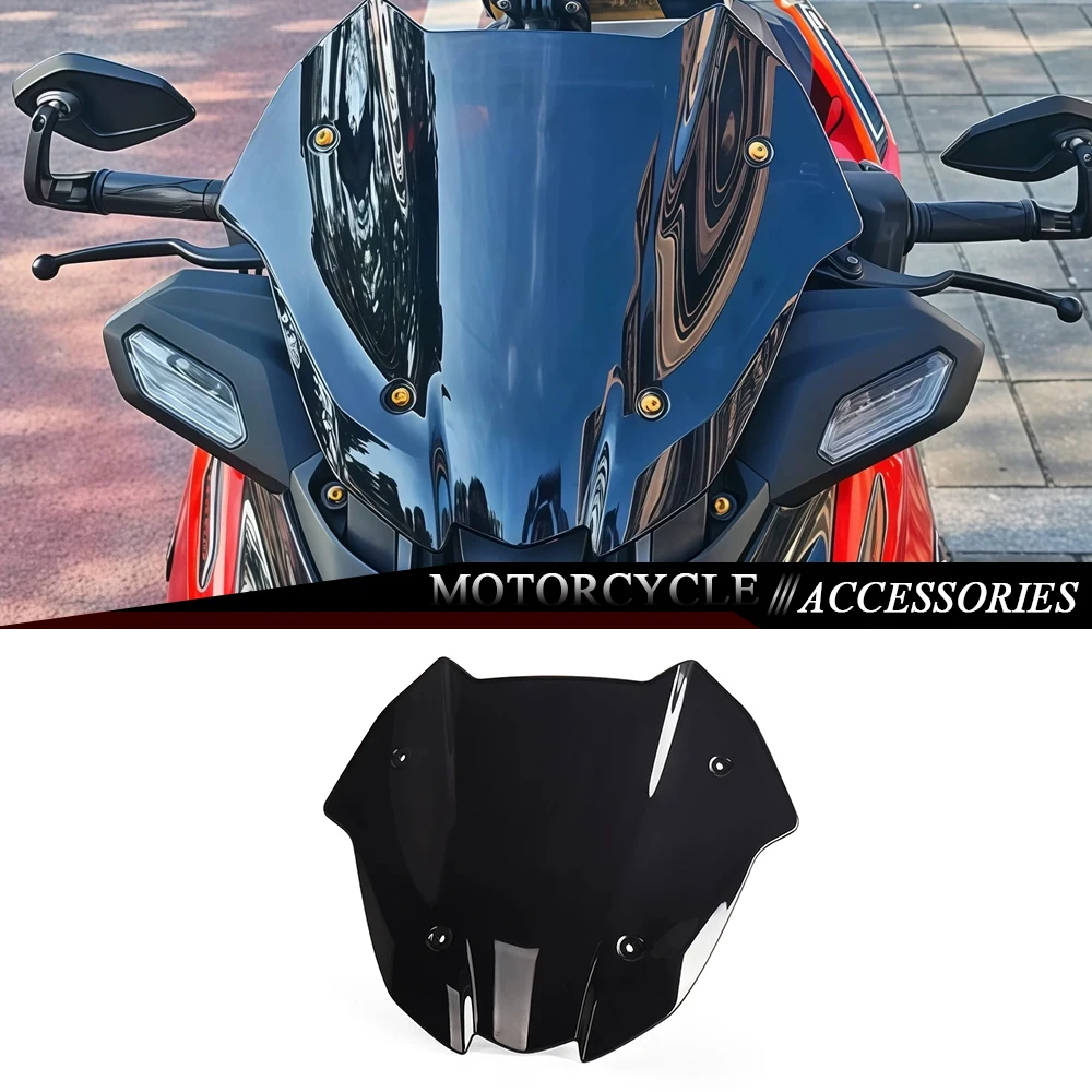 

Лобовое стекло X-MAX 300 2025 подходит для Yamaha XMAX300 X MAX 300 Tech MAX, новое ветровое стекло мотоцикла, дефлектор, муховое стекло