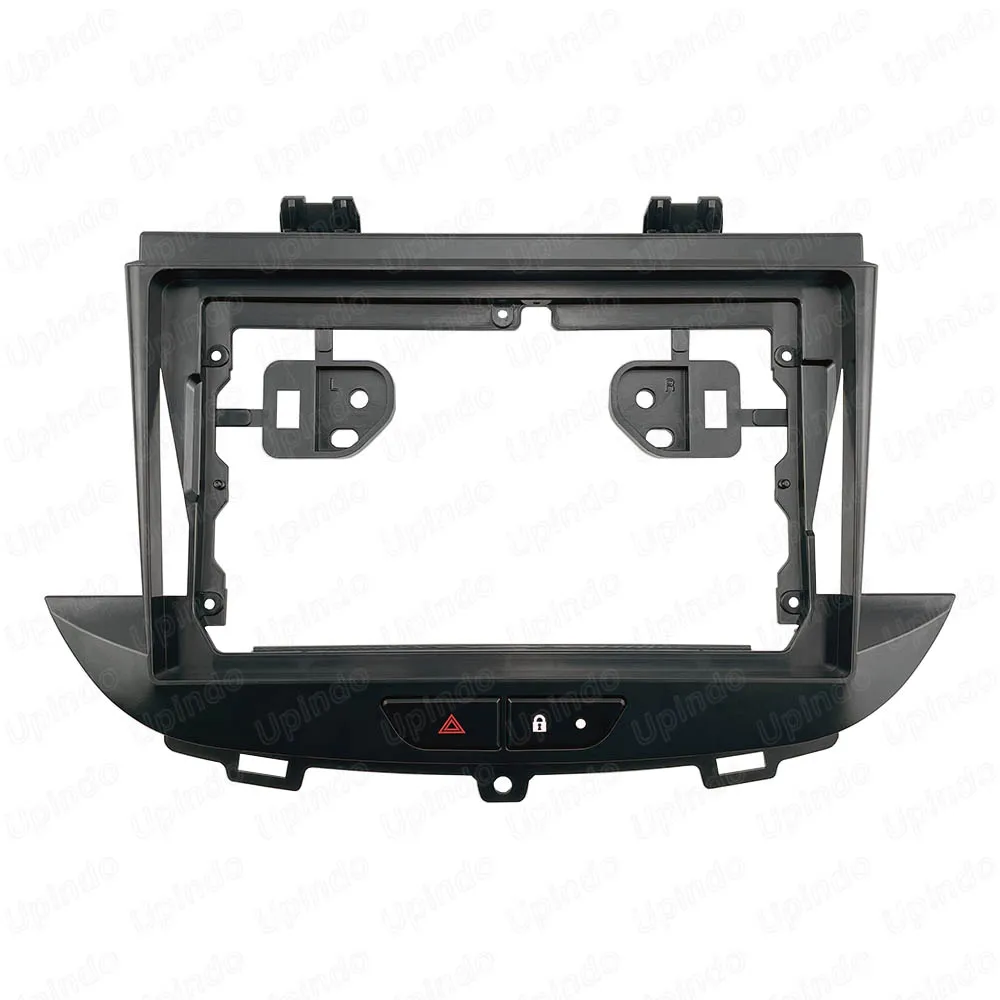 Car Interior Accessories 2 Din 9 Inches Radio GPS Fascia Panel Frame Dash Board Mount Kit for Opel Grandland X Crossland X 2016