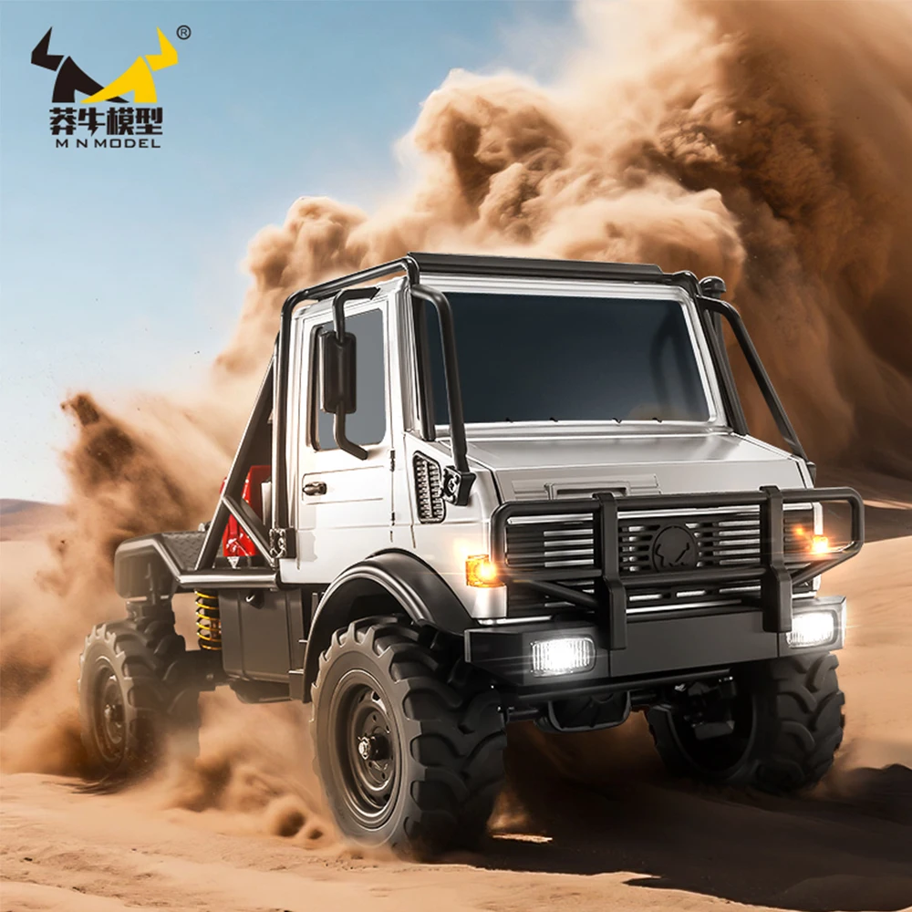 

NEW MN-333 1/18 RC Car Simulation model Rc truck RV with LED Lights for Boys Kids Rechargeable Battery 4WD Toy Gift