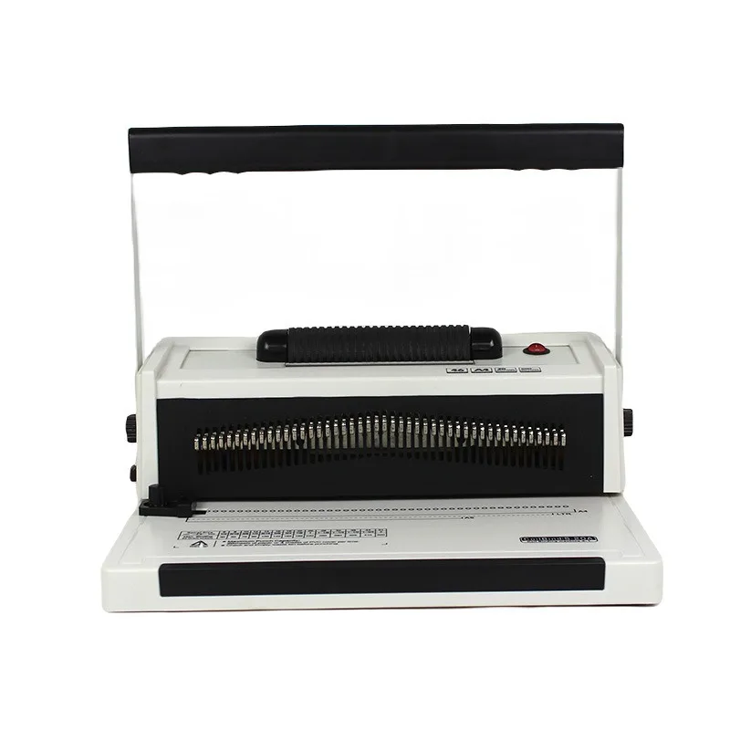S20A Electric Single Coil Bind Machine 46 Round Holes Text Binding of Single Coil Spiral Ring Binding Machine of Binding Machine