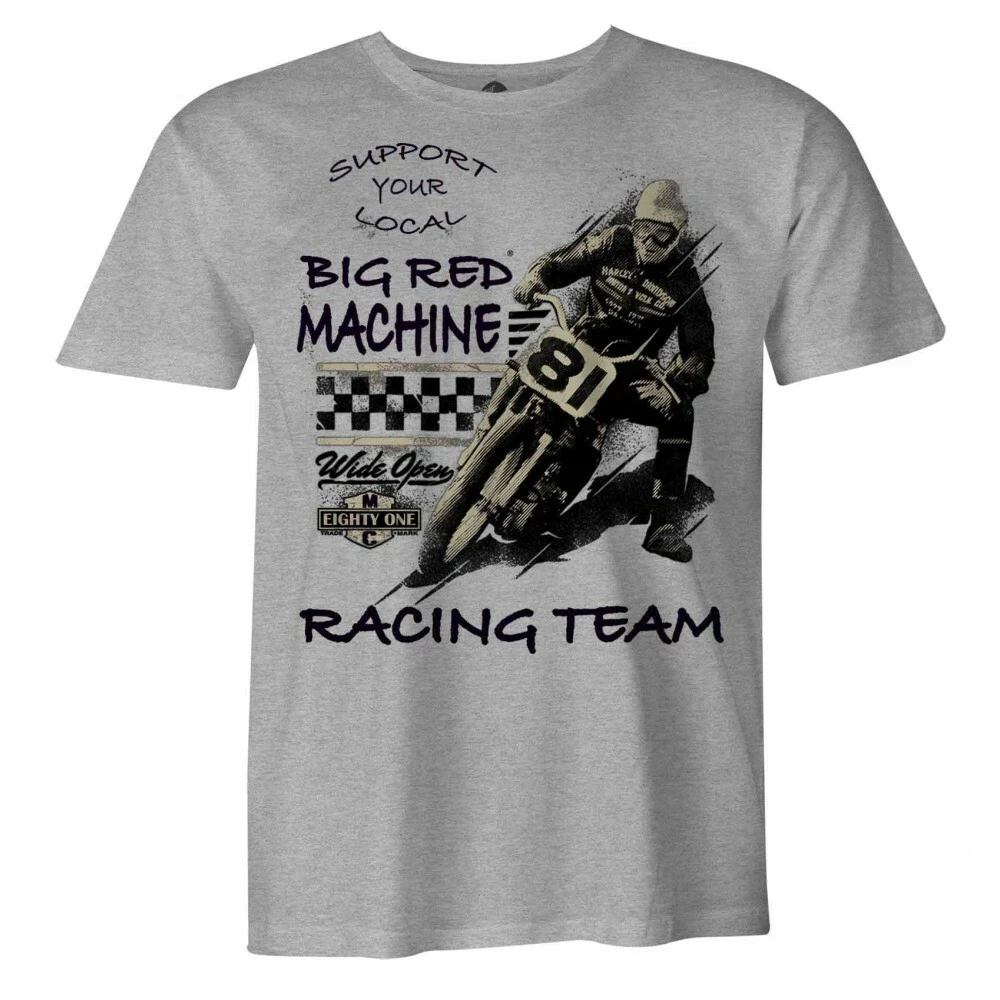 Hell's Angel Men's High Luxury Brand Motorcycle Short Sleeve T-Shirt Men's Street Fashion Trend Pure Cotton High Quality Top