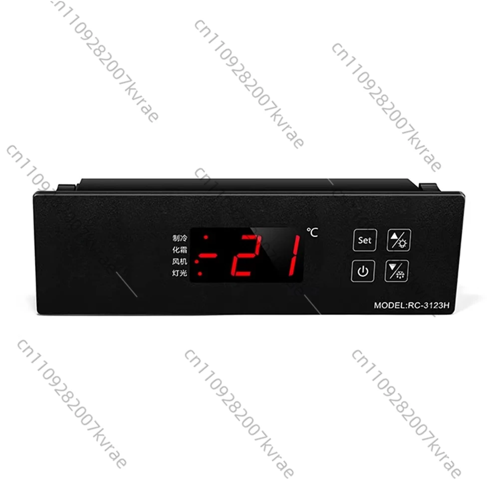 electronic digital display thermostat RC-3123H air-cooled single temperature thermostat with light and air curtain beverage
