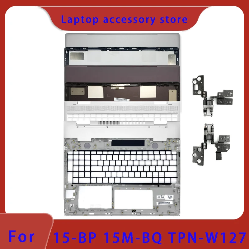 

Новинка для ENVY X360 15-BP TPN-W127 15M-BQ, верхняя крышка ЖК-экрана ноутбука, передняя панель, подставка для рук, нижняя крышка ABCD, шарнир