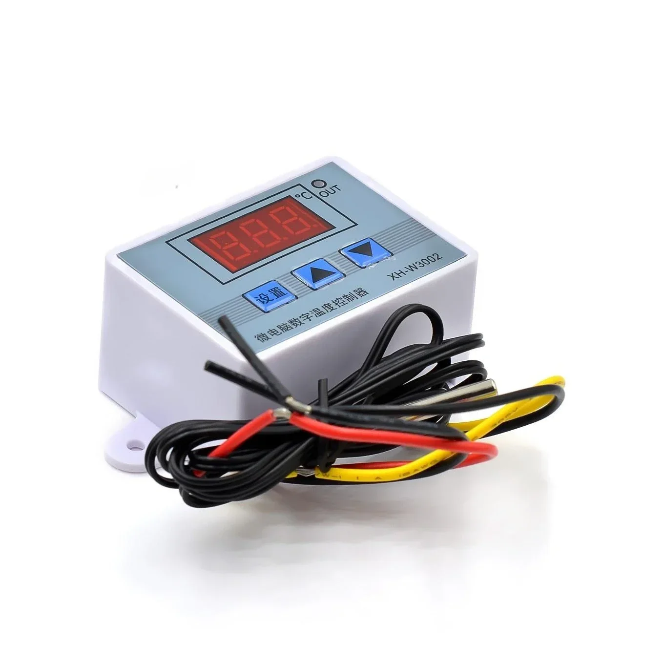 XH-W3002 10A 12V 24V 110V 220V AC Digital LED Temperature Controller For Incubator Cooling Heating Switch Thermostat NTC Sensor