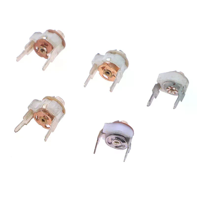 5PCS 5MM Ceramic Trimmer Capacit Adjustable Capacitor Trimmer Variable Ceramic Capacitor 3PF 5PF 10PF 20PF 30PF