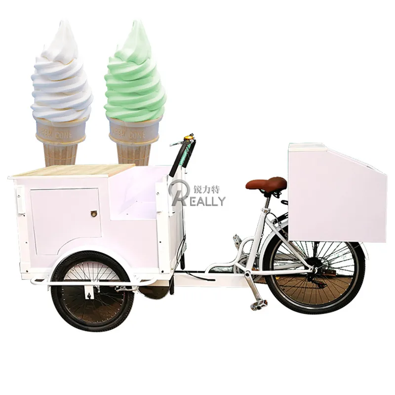 Commercial Beverage Kiosk Coffee Beer Ice Cream Bike Electric Food Cargo Tricycle Snacks Rickshaw