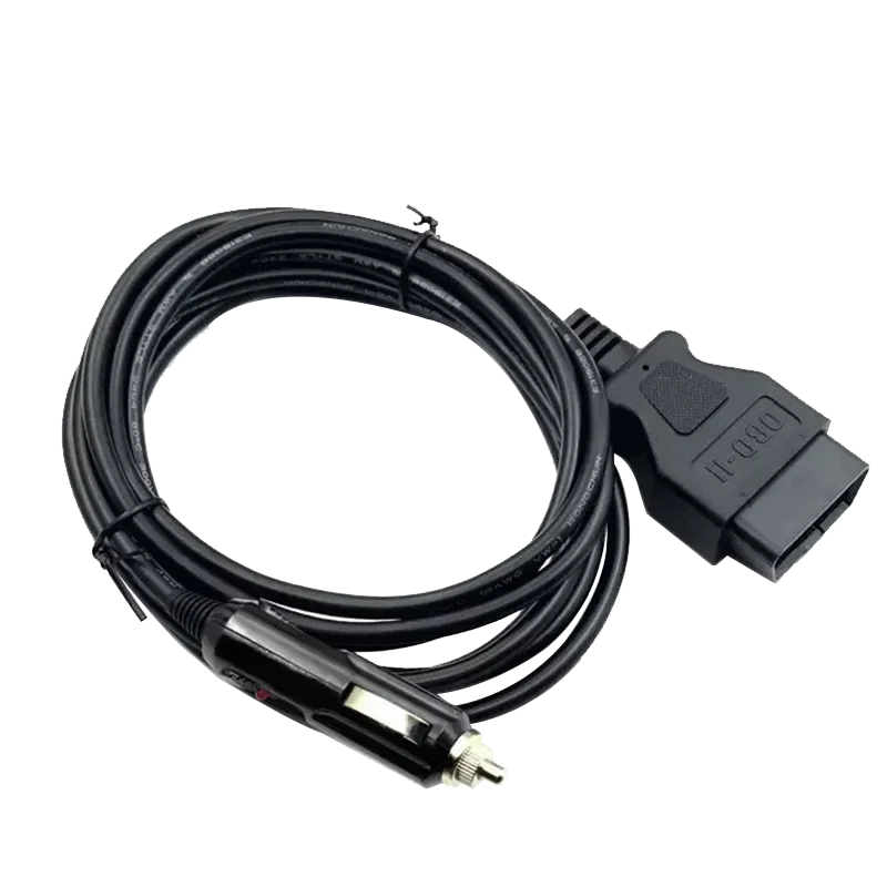 OBD II Automotive Memory Saver Memory Saver with Gold Plating Pins & 8A Fuse for Car Battery Replacement