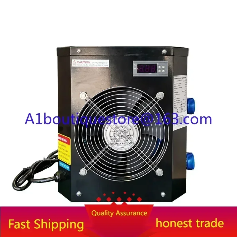 2.63kW R32 Mini Air Source 220V 50Hz Swimming Pool Heat Pump Water Heater and Cooler with Titanium Heat Exchanger