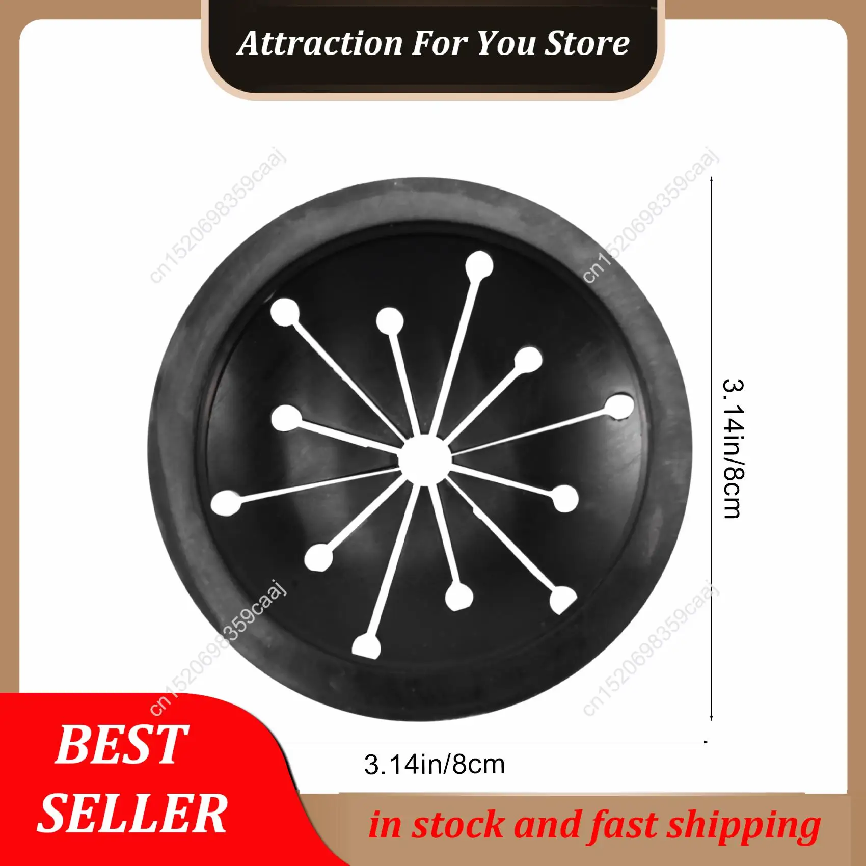 Hot Selling Food Waste Disposer Accessories Multi-Function Drain Plugs Splash Guards For Whirlaway, Waste King, Sinkmaster And G