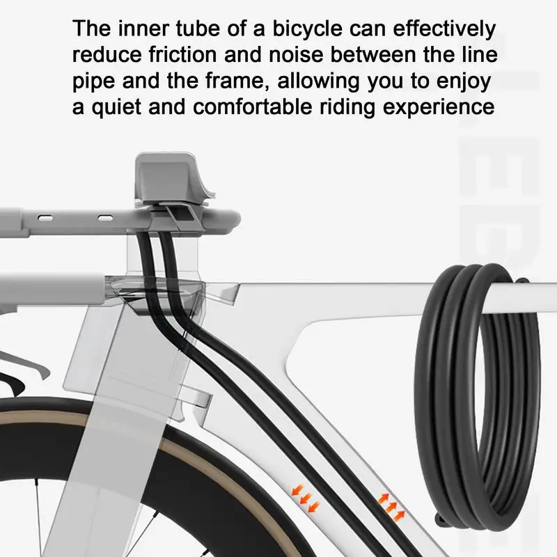 

Cycling Sound Absorbing Foam Proof Hose For Frame Noise Reducing Anti-Noise Foam Sleeve Sponge Hose For Mountain And Road Bikes