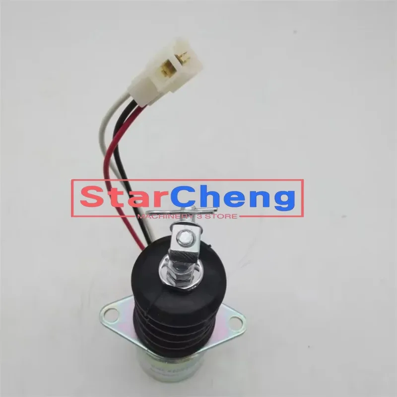 Higher Quality for John Deere 670 770 870 970 1070 Compact Tractor AM882277 Stop Solenoid 12V Excavator Engine Accessories