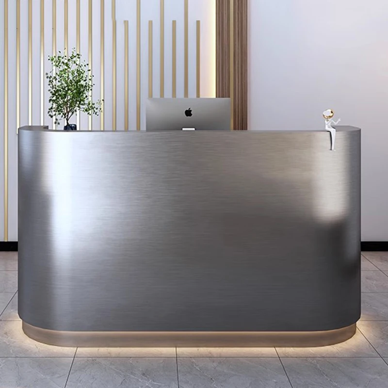 

Hair Salon Church Pulpit Bar Counter Lectern Cashier Luxurious Office Front Spa Reception Desk Small Pulpitos Bureau Furniture