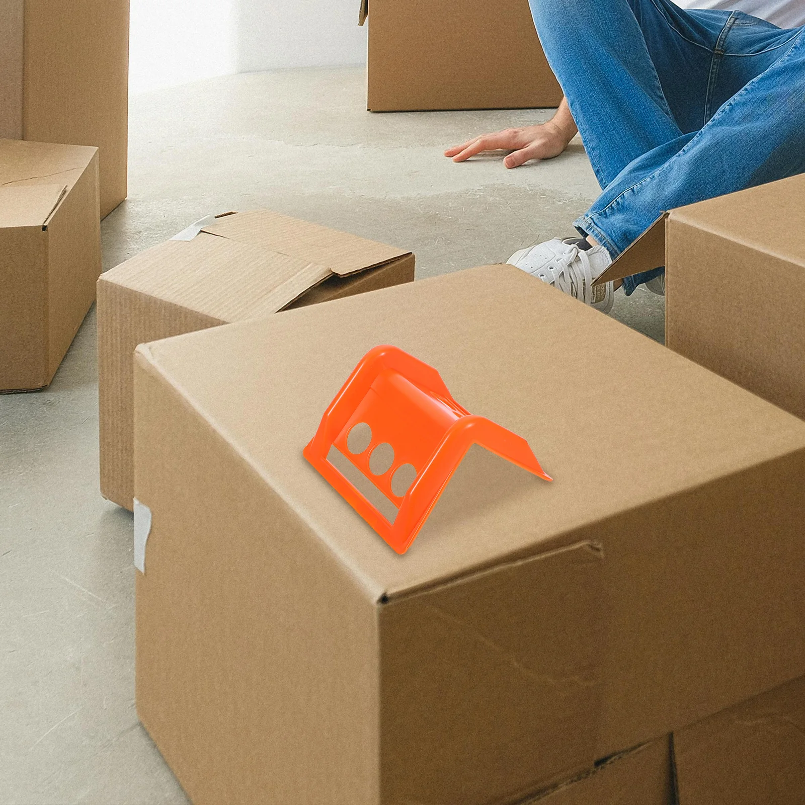 1 قطعة حماة حافة الزاوية البرتقال البلاستيك مقطورة مسطحة حراس البضائع لربط أسفل الأشرطة اسئلة كام ملحقات الشاحنة