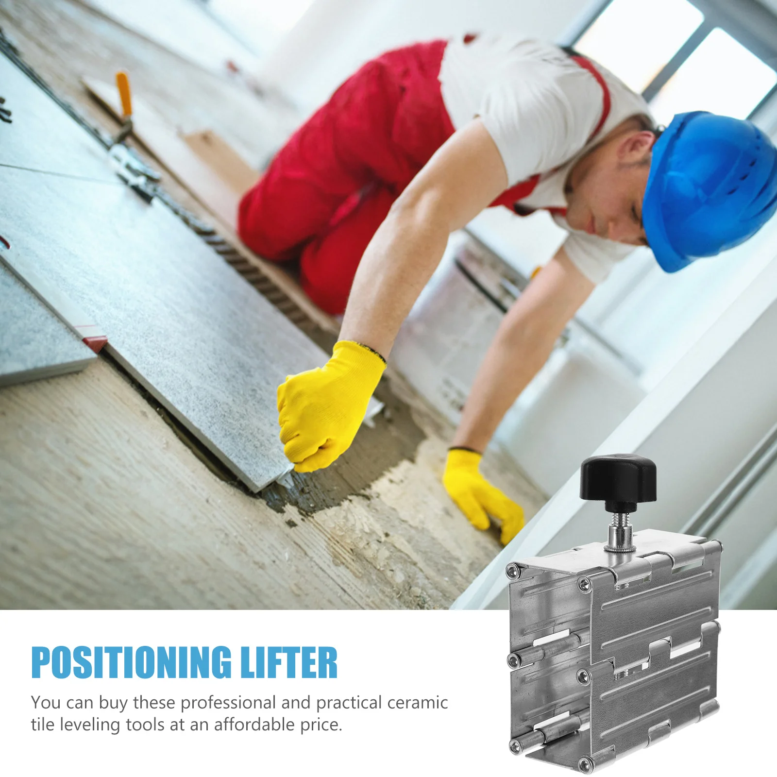 

Tile Leveling Tool Ceramic Floor Wall Installation Supplies Durable Tiling Locator Construction Tool Accessories